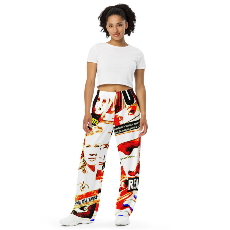 Pantaloni wide leg unisex