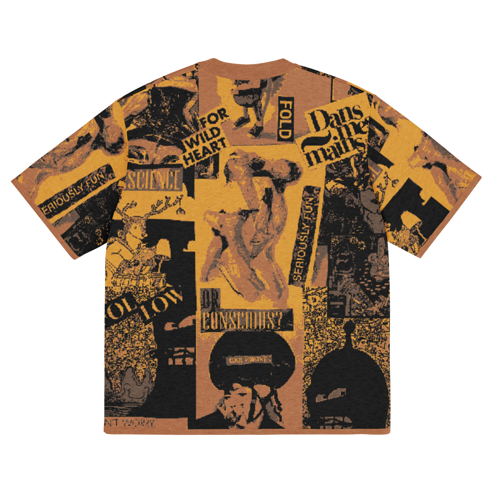 T-shirt classica in maglia - immagine 5