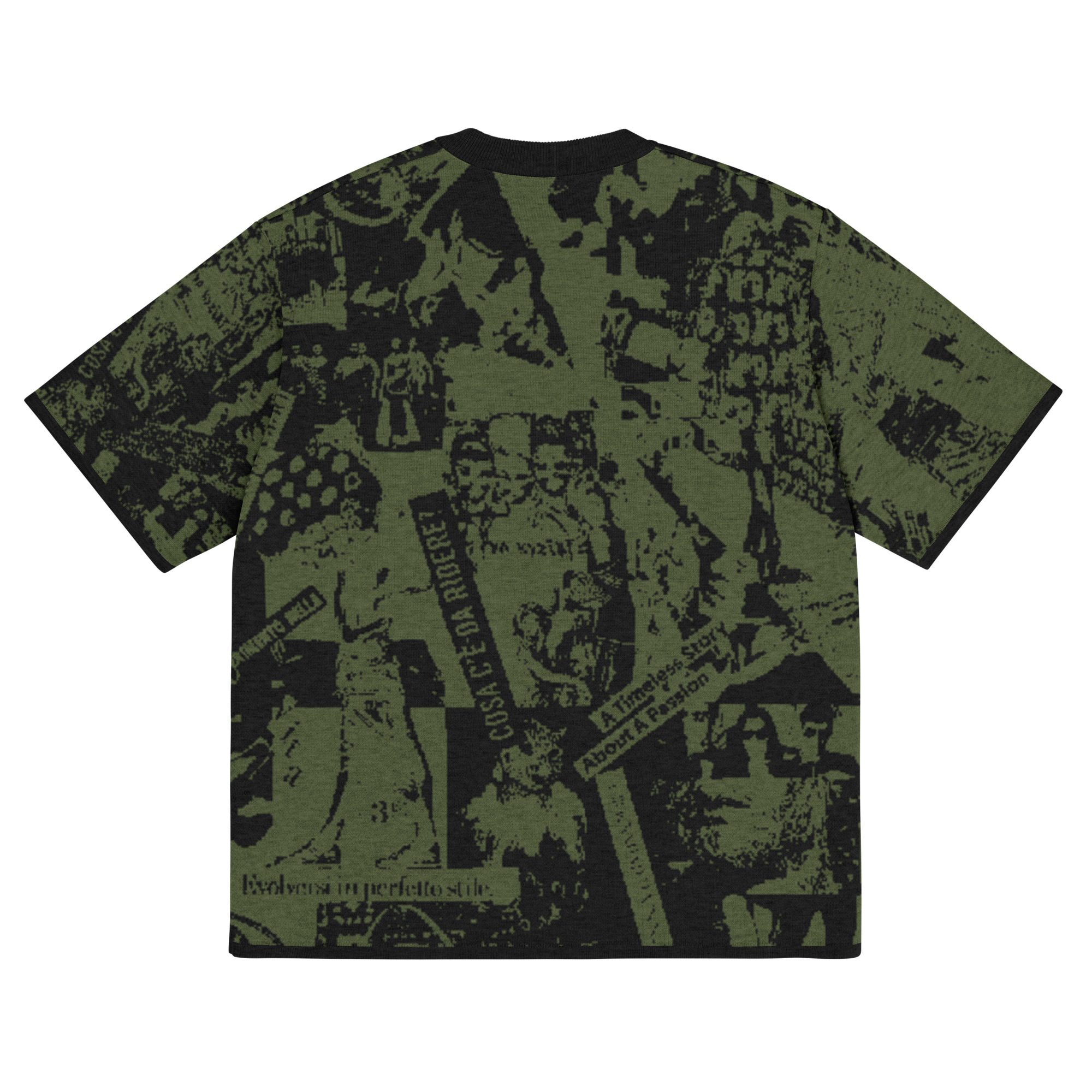 T-shirt classica in maglia - immagine 5