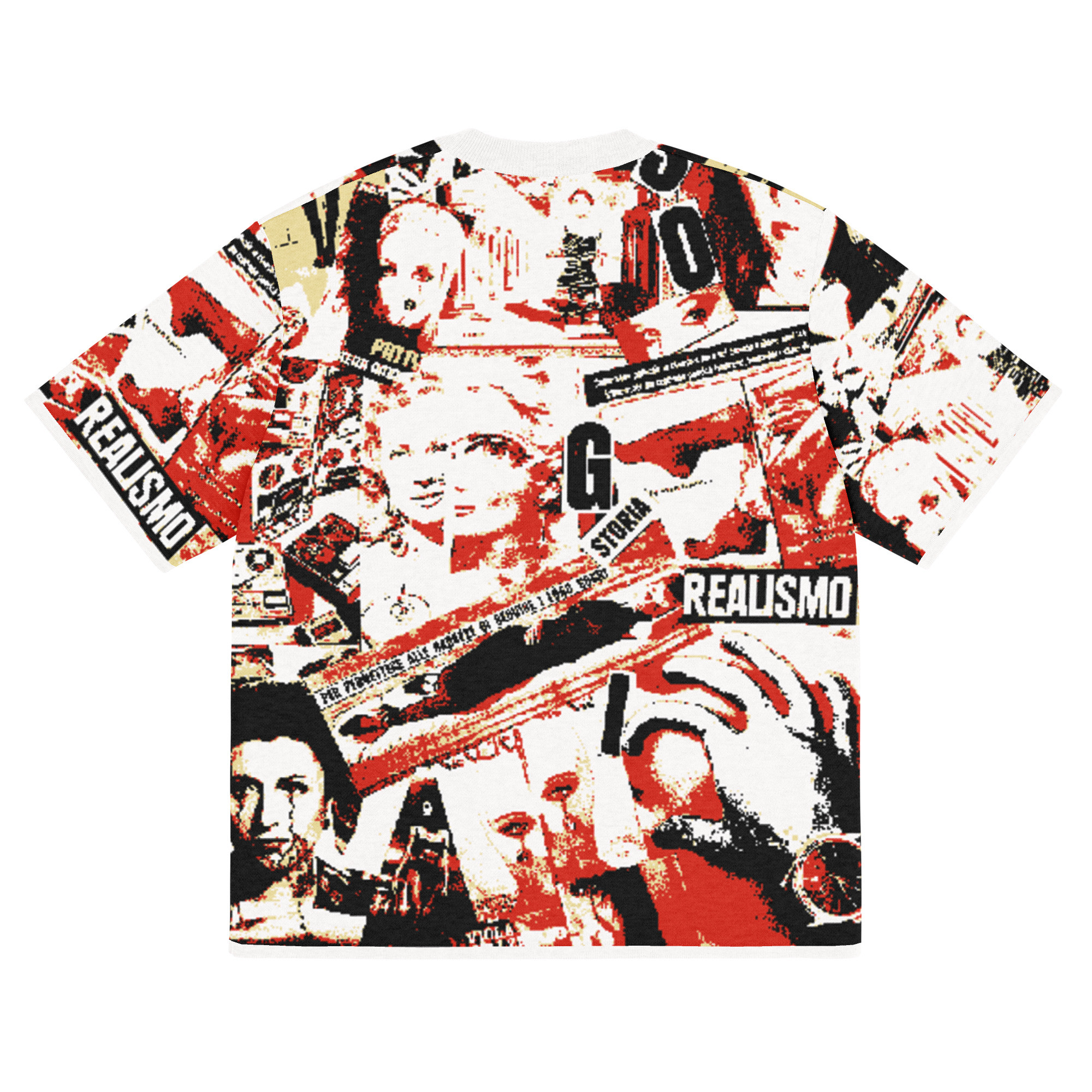 T-shirt classica in maglia - immagine 5