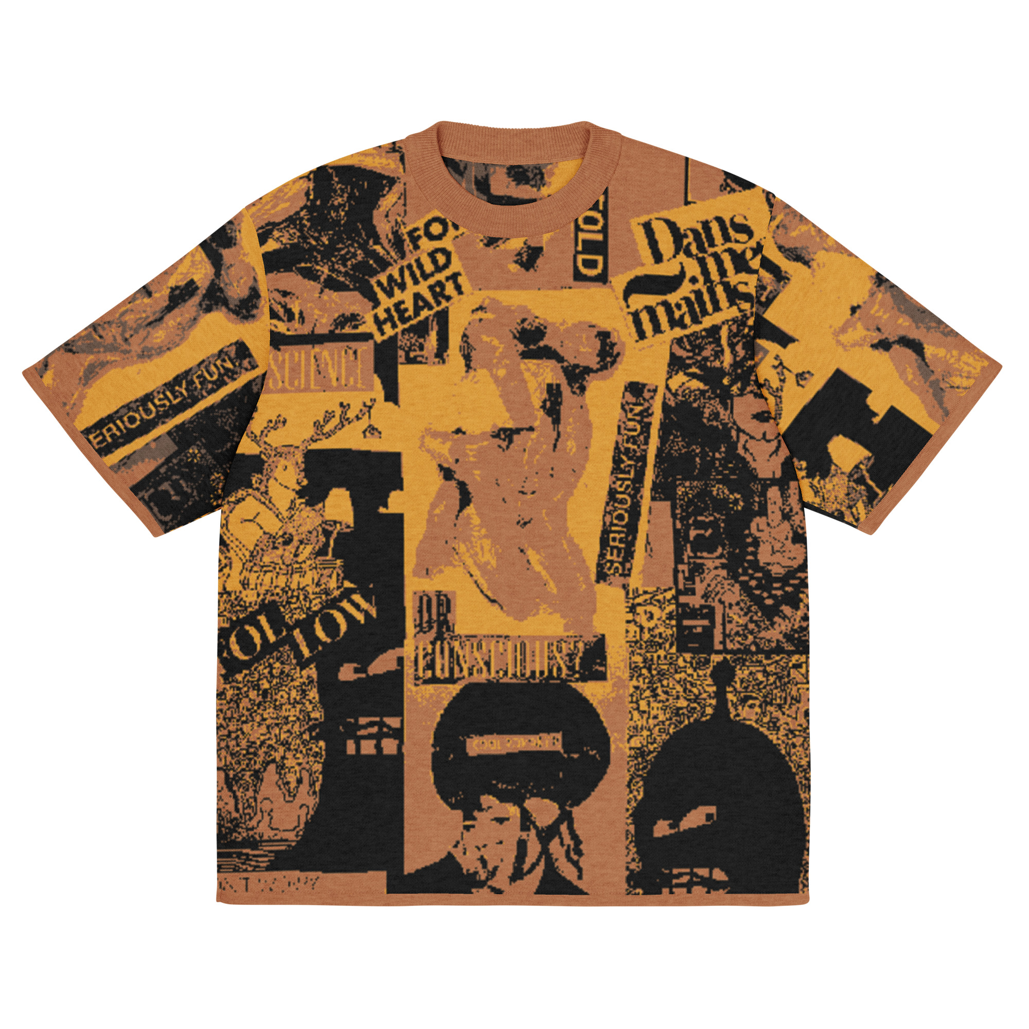 T-shirt classica in maglia - immagine 4