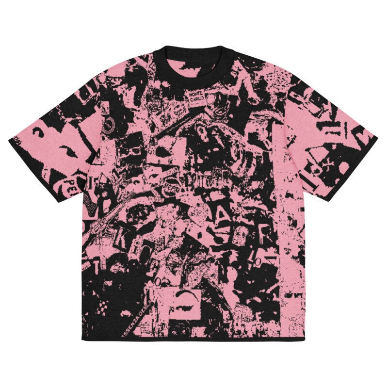 T-shirt classica in maglia