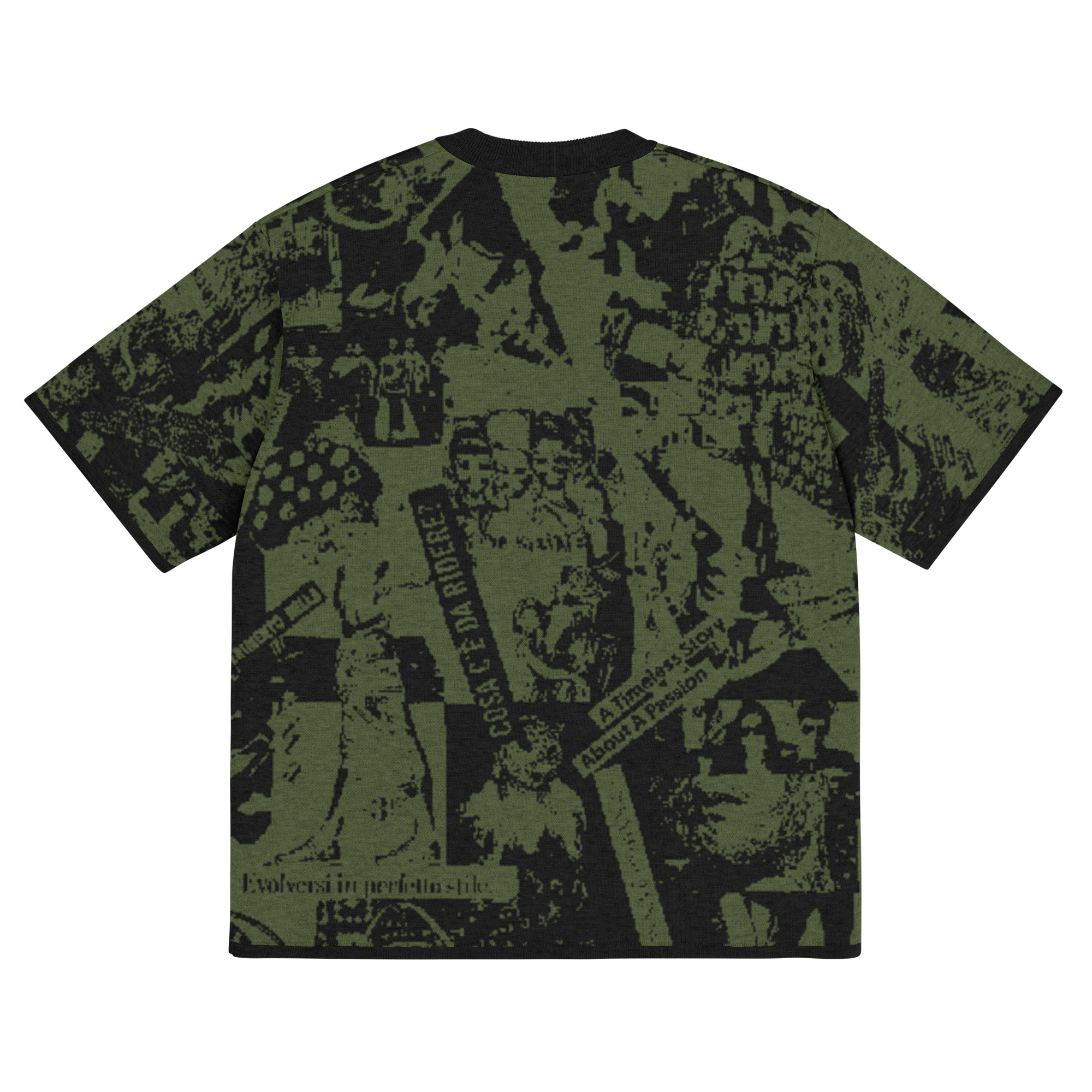 T-shirt classica in maglia - immagine 3