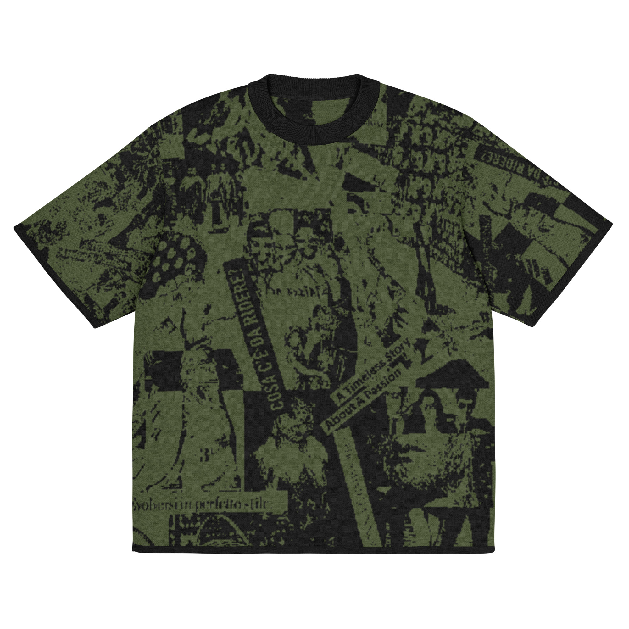 T-shirt classica in maglia - immagine 2