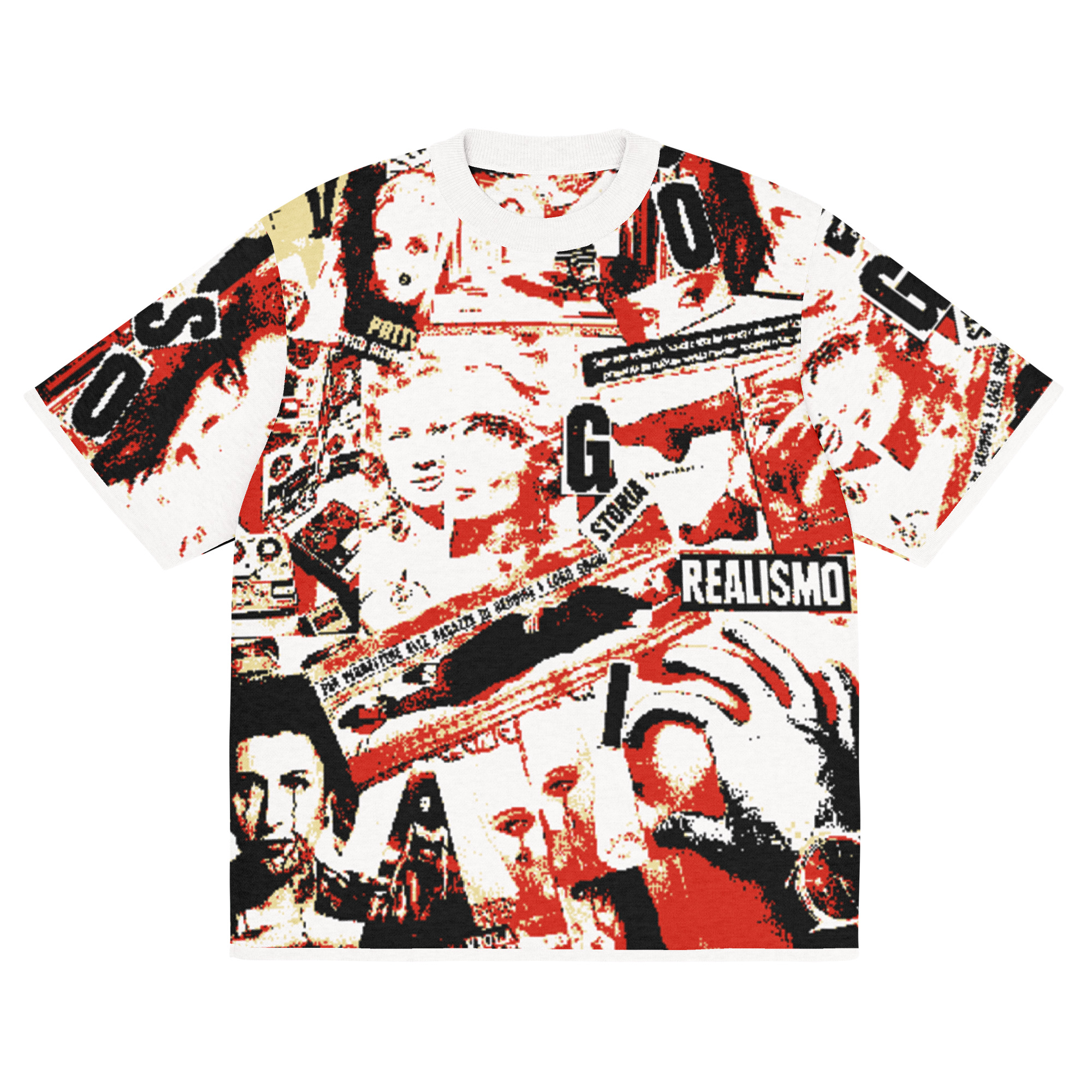 T-shirt classica in maglia - immagine 2