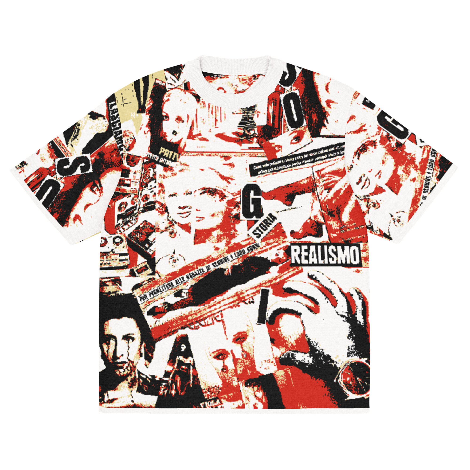 T-shirt classica in maglia - immagine 12