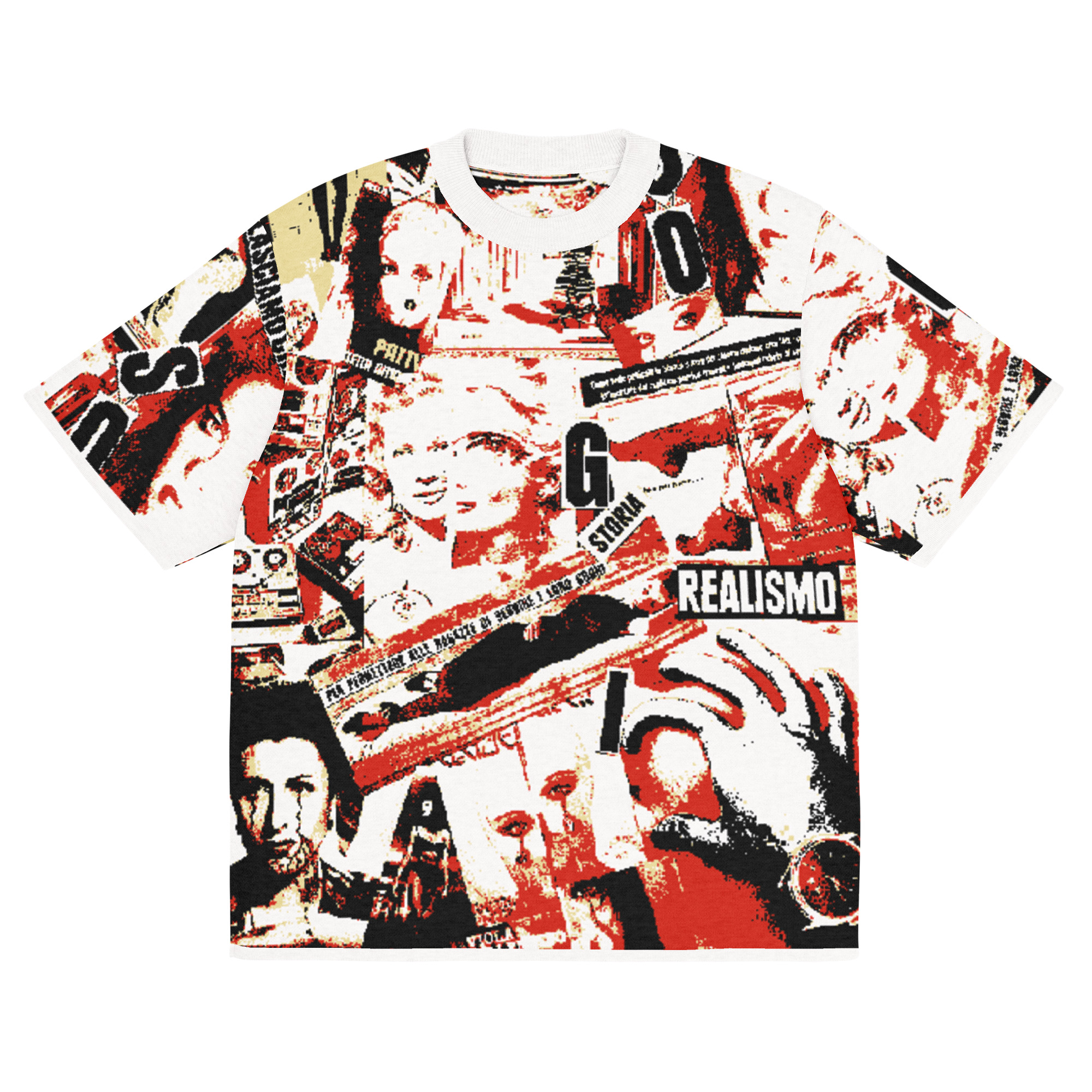 T-shirt classica in maglia - immagine 10