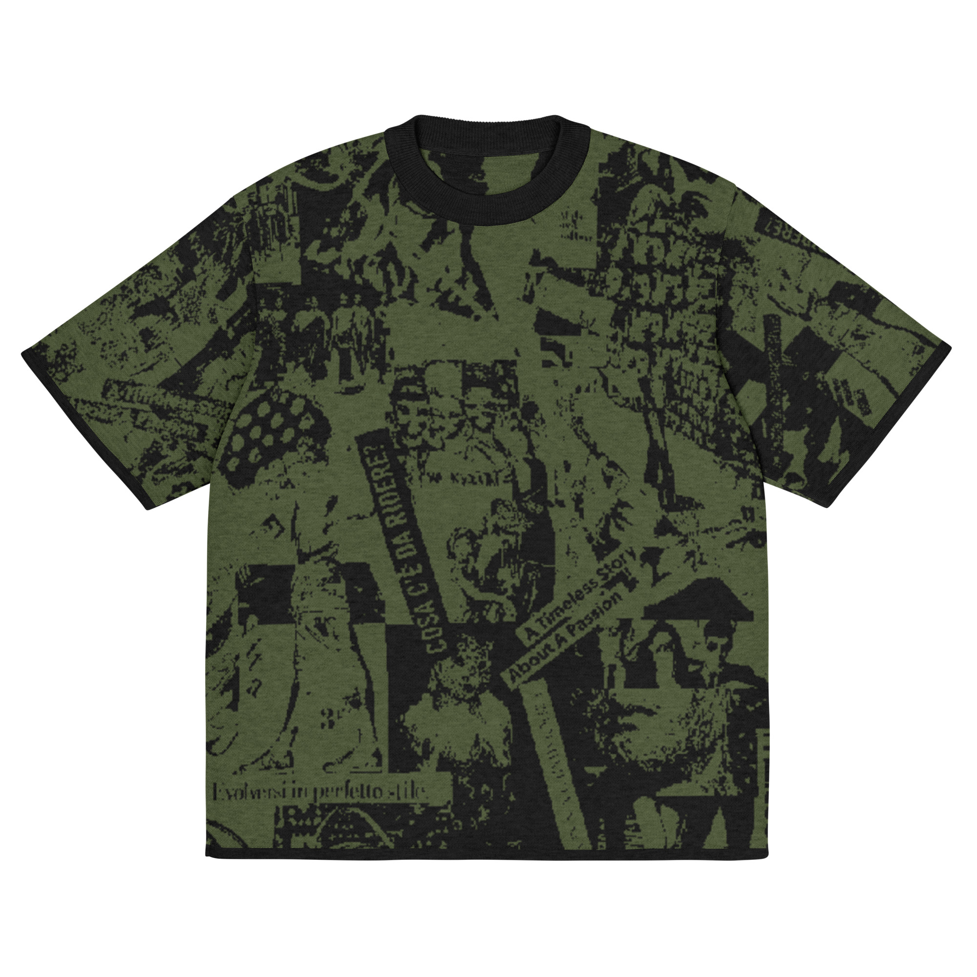 T-shirt classica in maglia - immagine 8