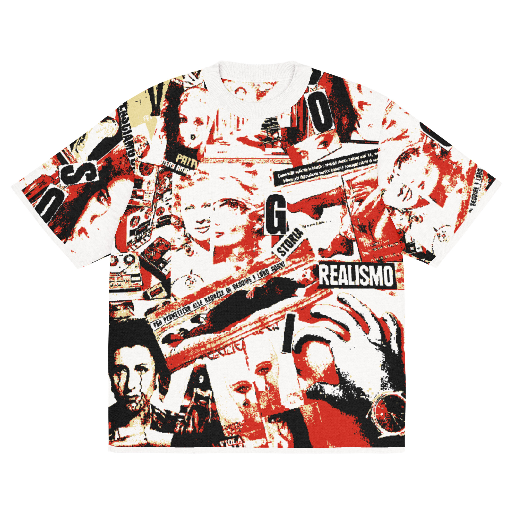 T-shirt classica in maglia - immagine 14