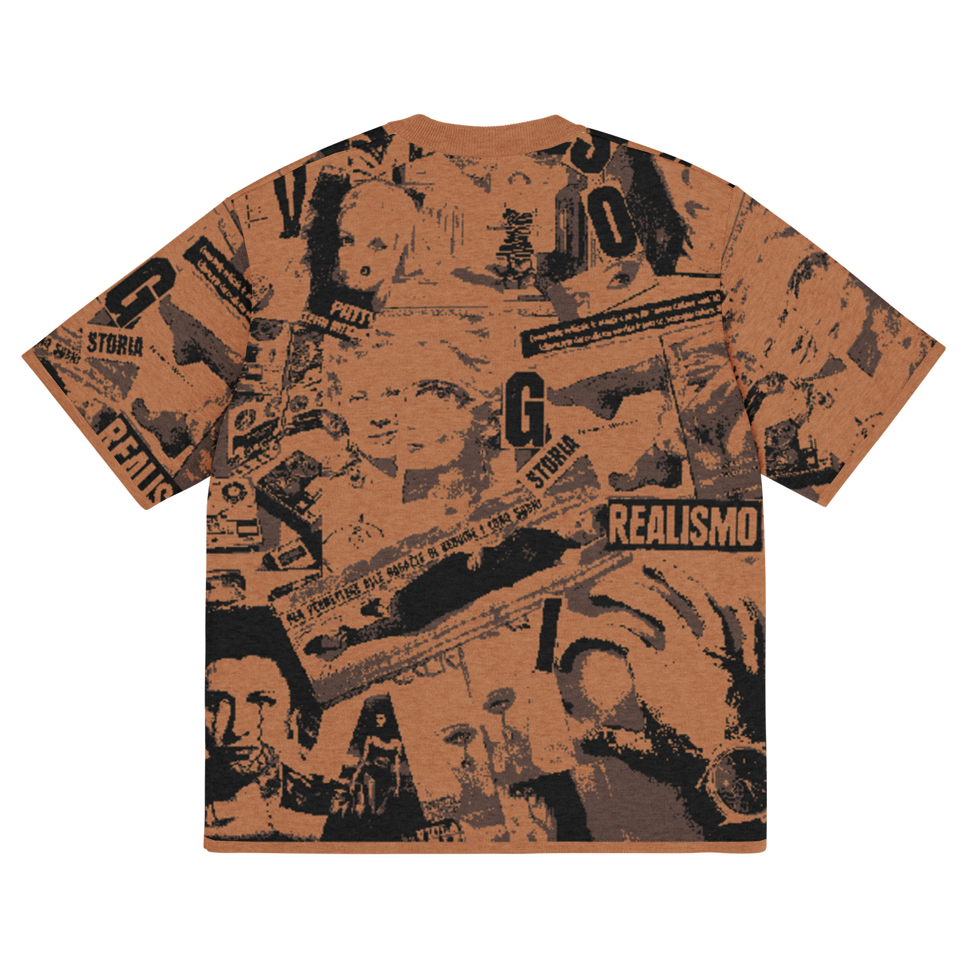 T-shirt classica in maglia - immagine 7