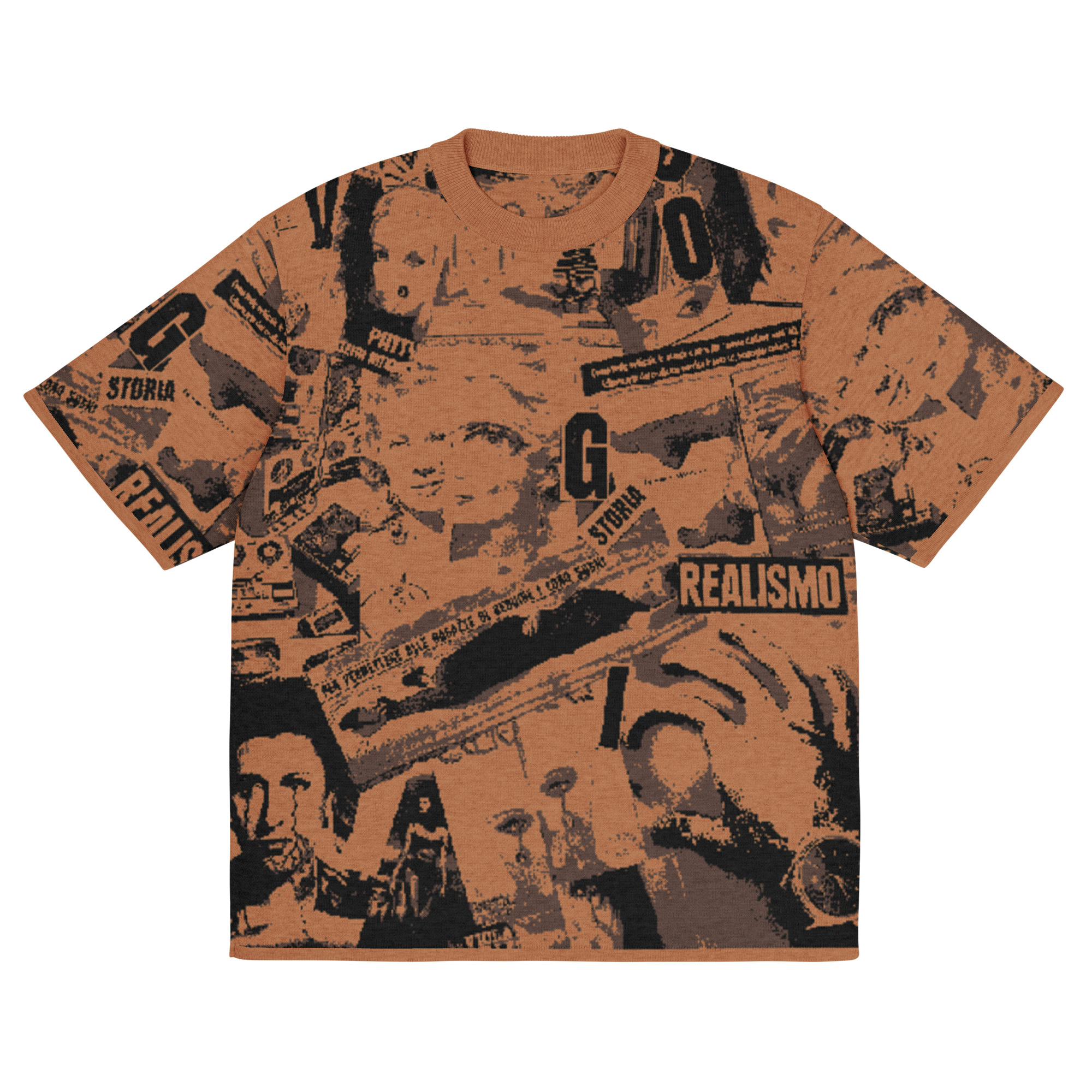 T-shirt classica in maglia - immagine 6