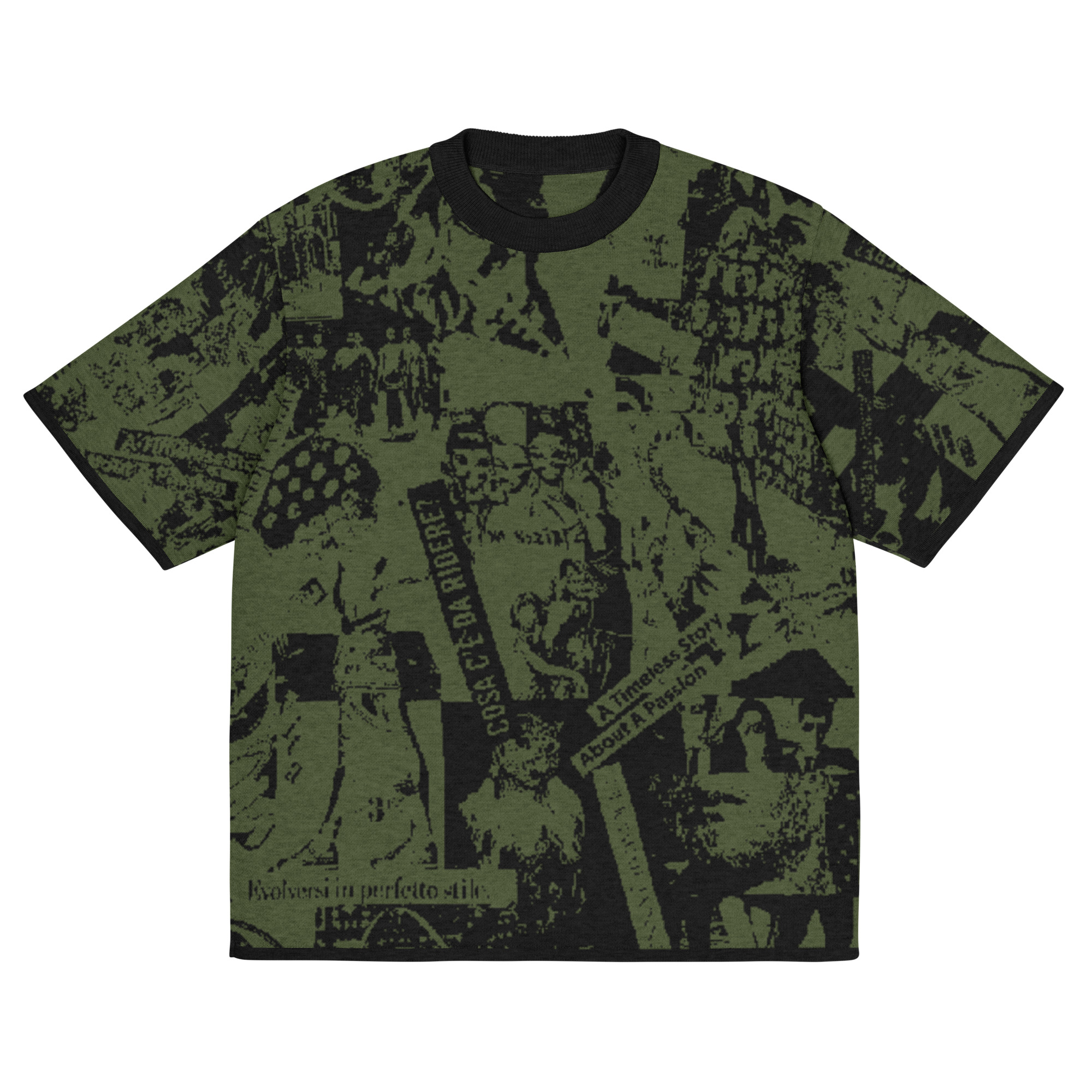 T-shirt classica in maglia - immagine 6