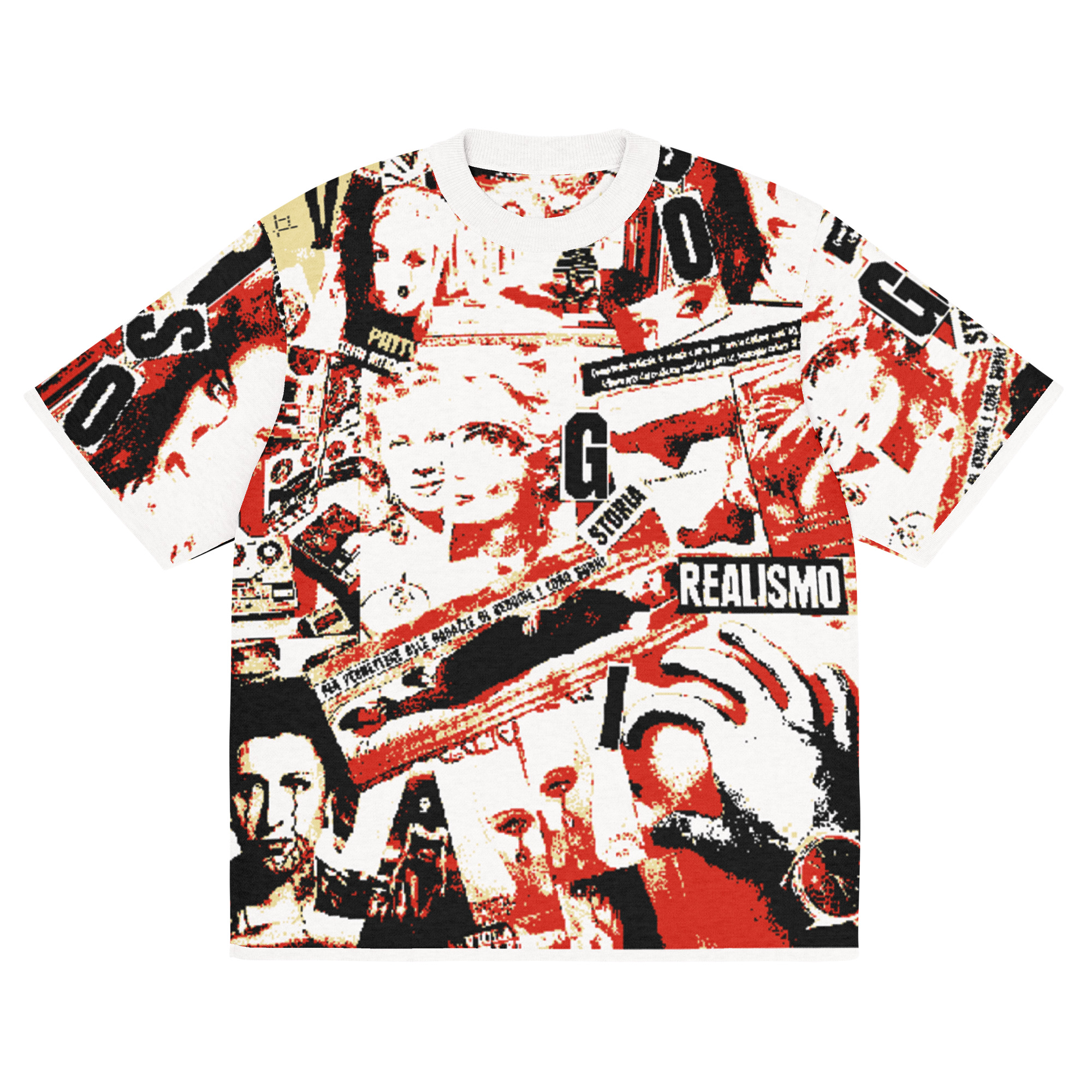 T-shirt classica in maglia - immagine 6