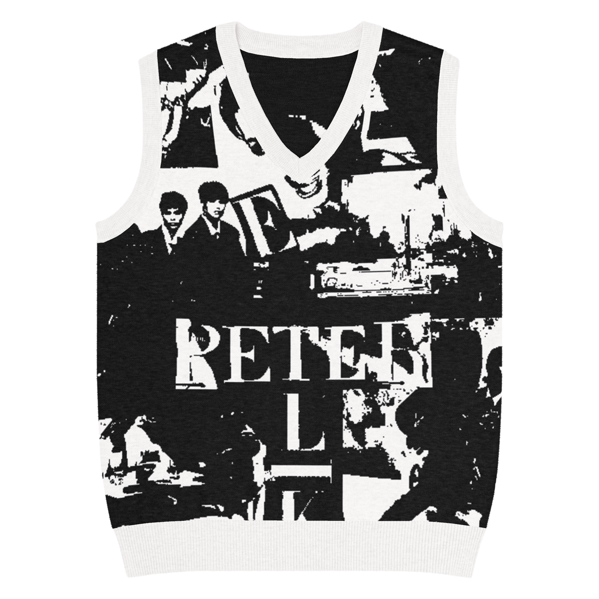 Gilet con scollo a V - immagine 16