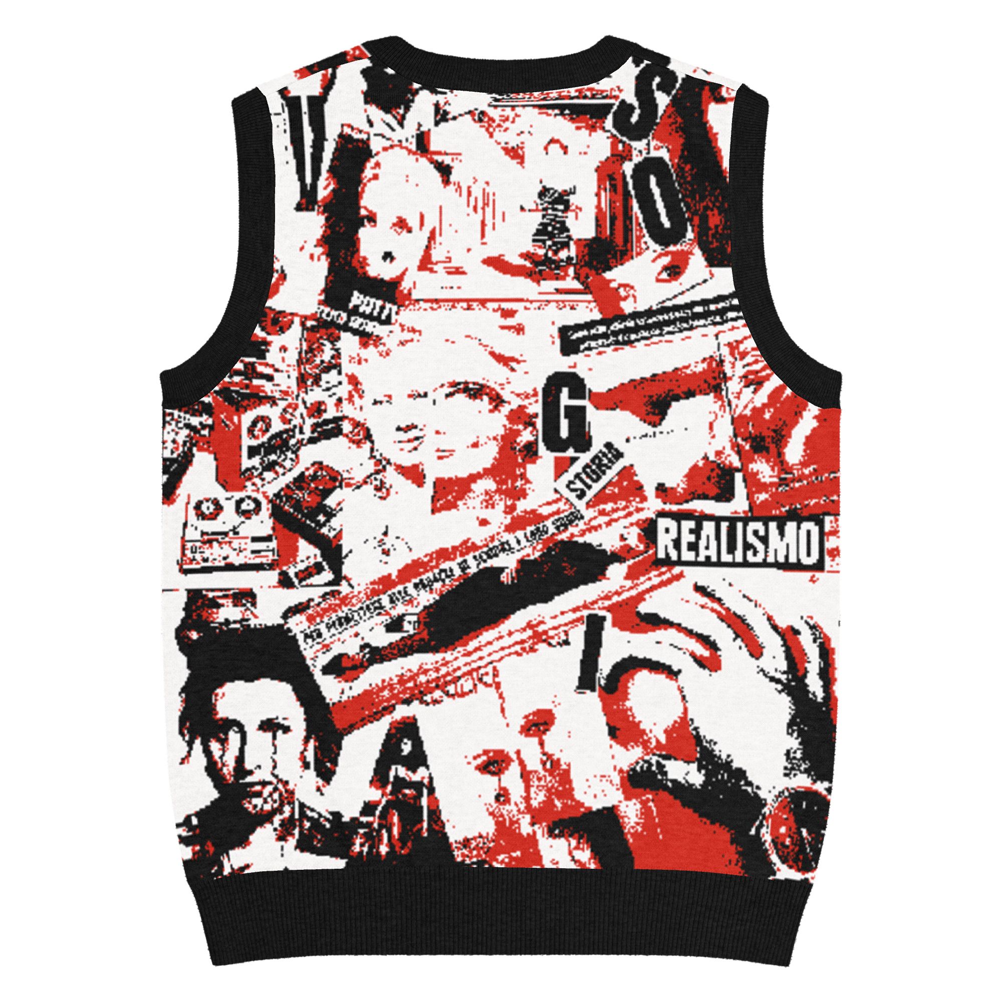 Gilet con scollo a V - immagine 5