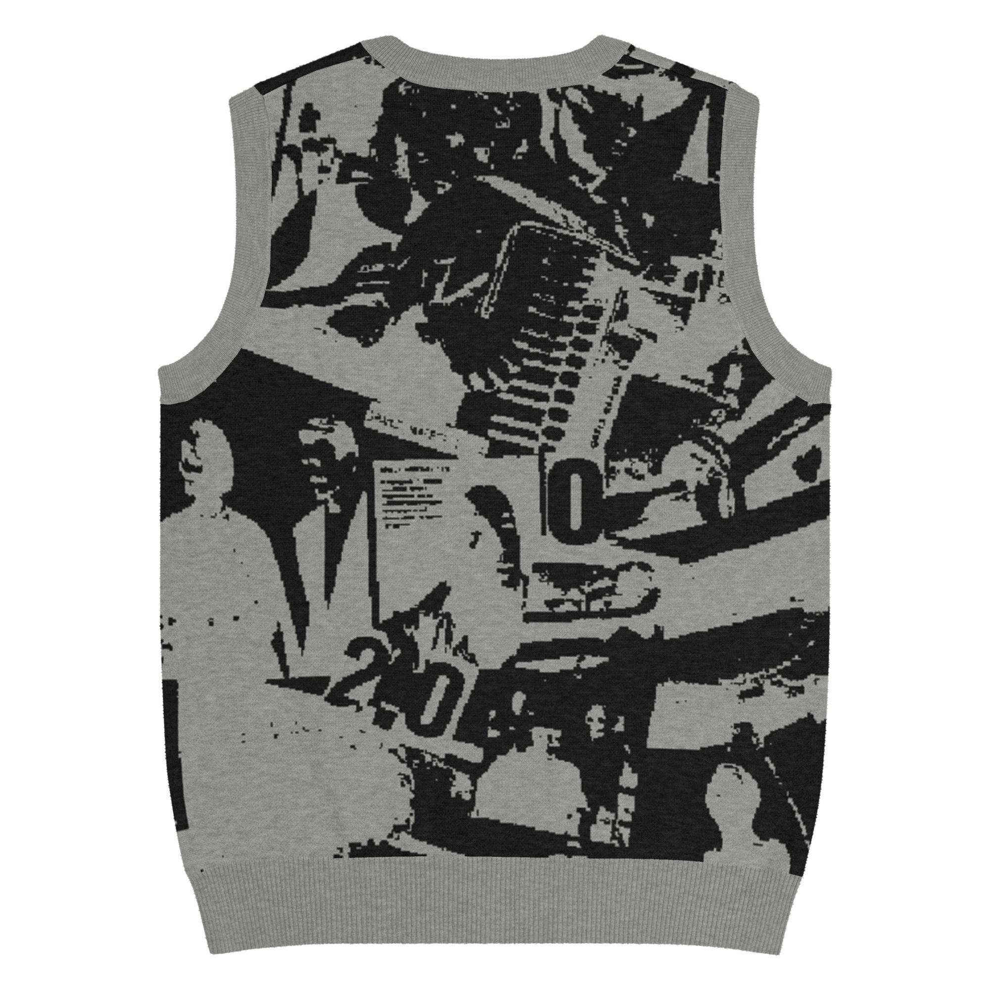 Gilet con scollo a V - immagine 18