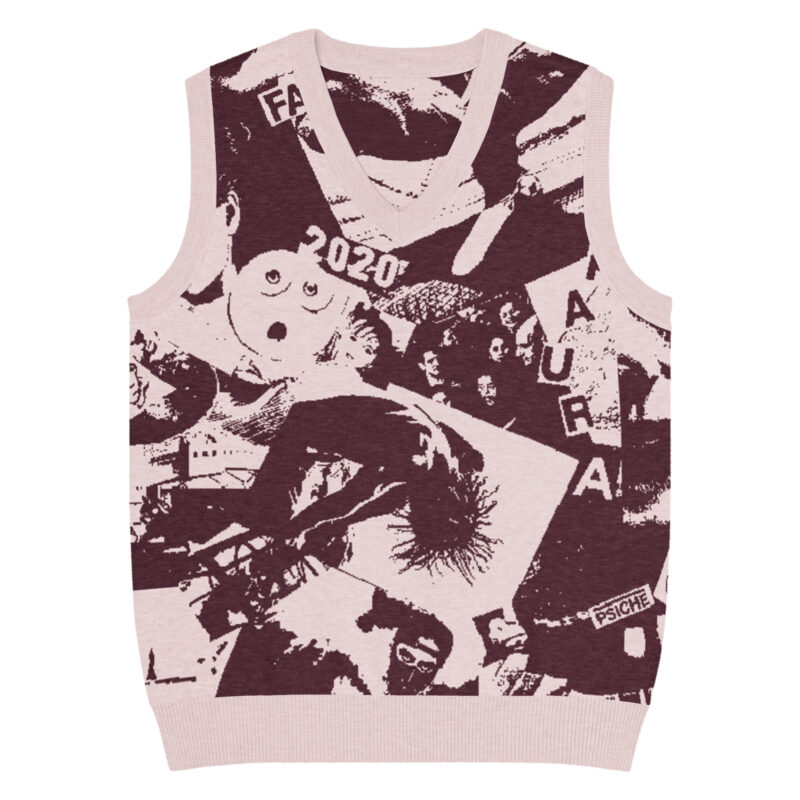 Gilet con scollo a V