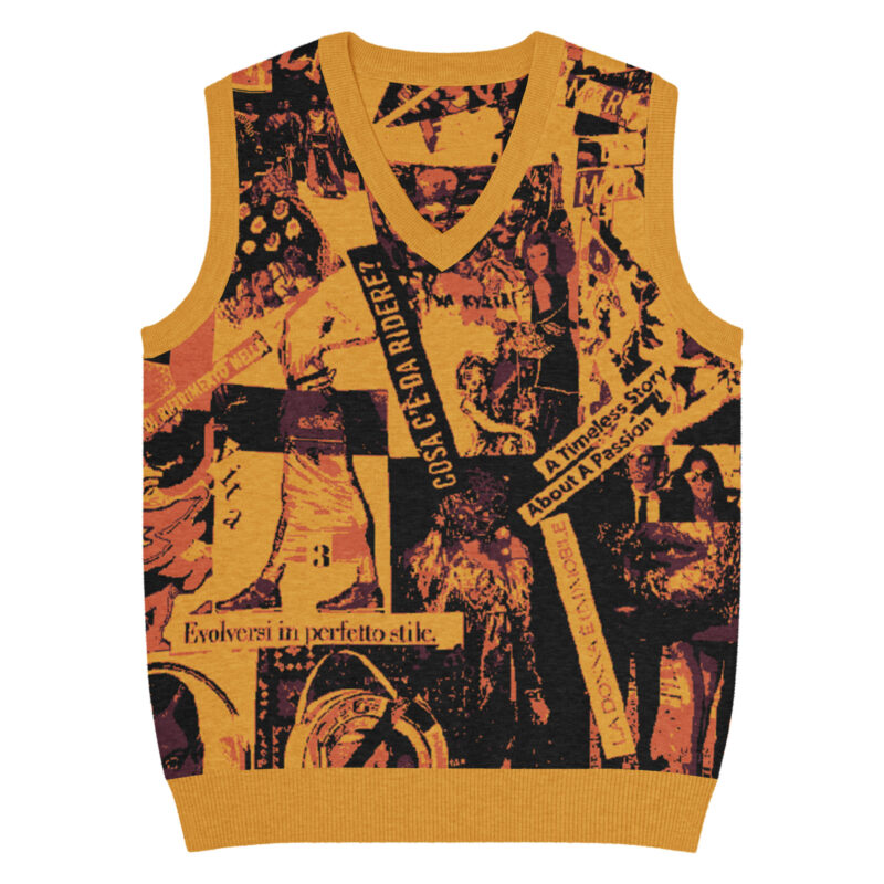 Gilet con scollo a V