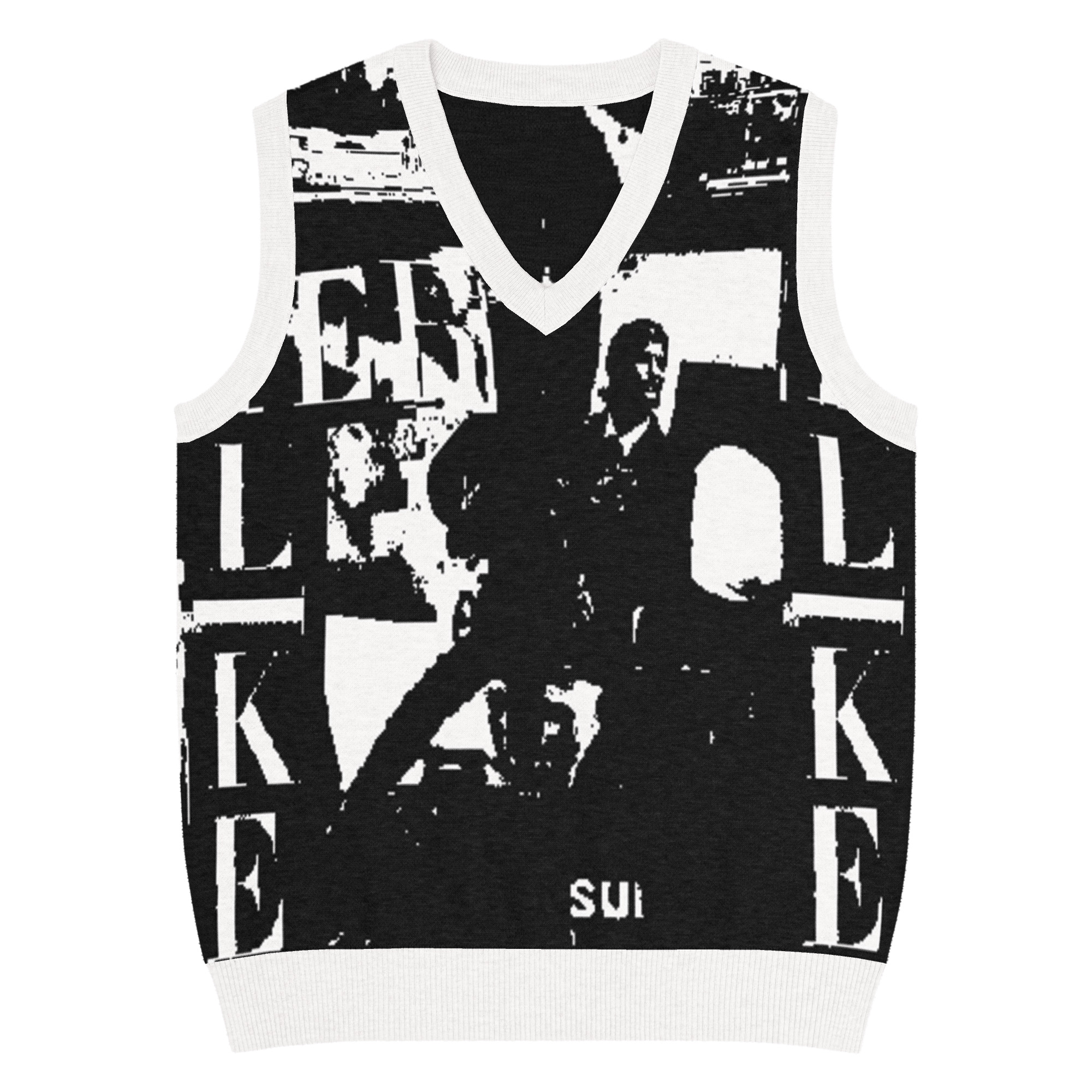 Gilet con scollo a V - immagine 2