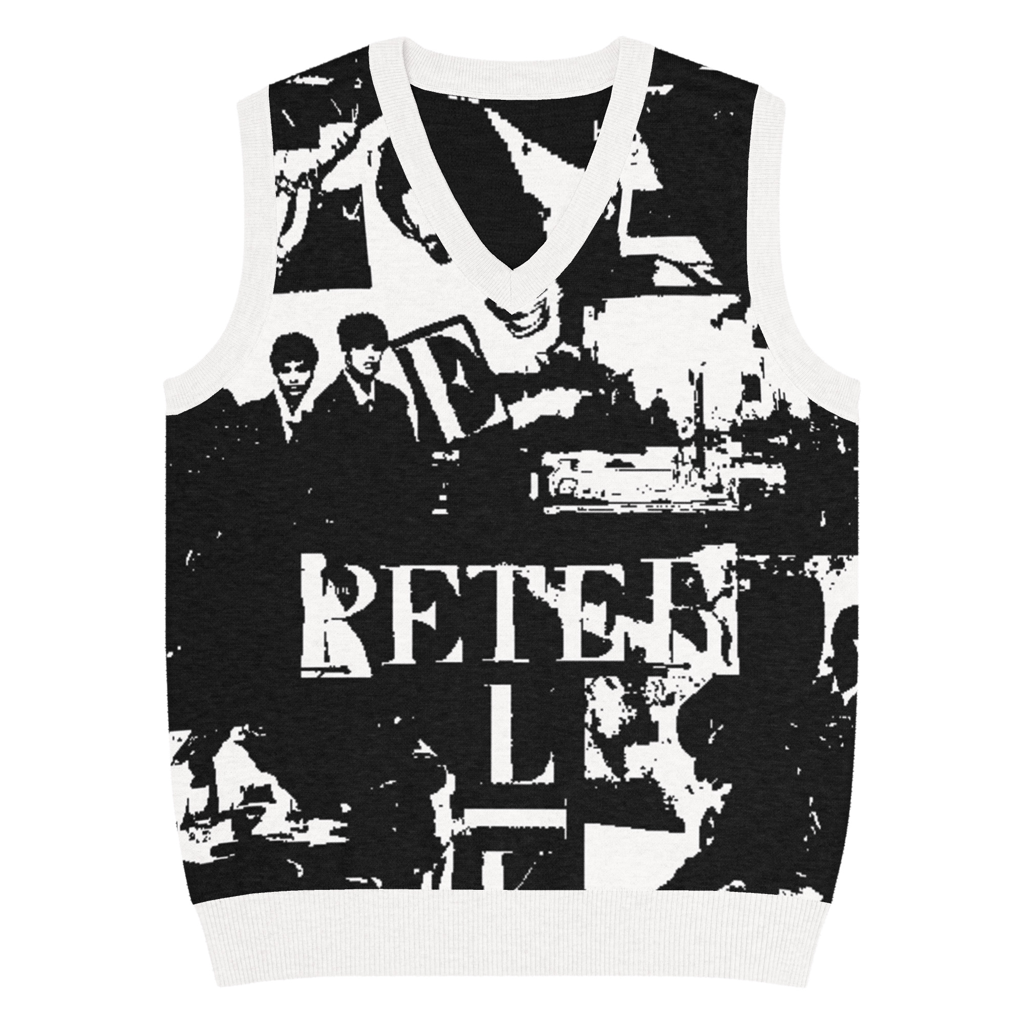 Gilet con scollo a V - immagine 12