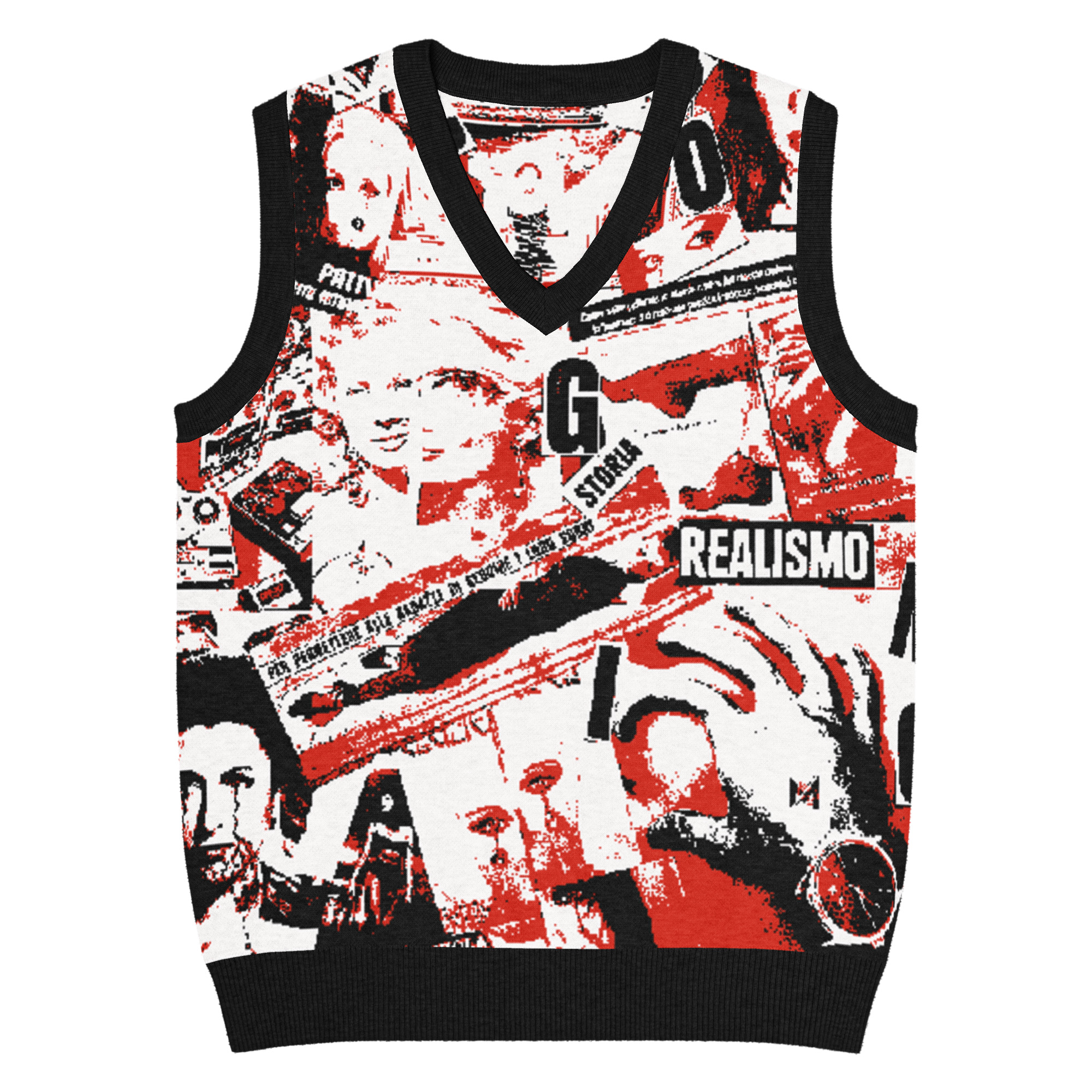 Gilet con scollo a V - immagine 10