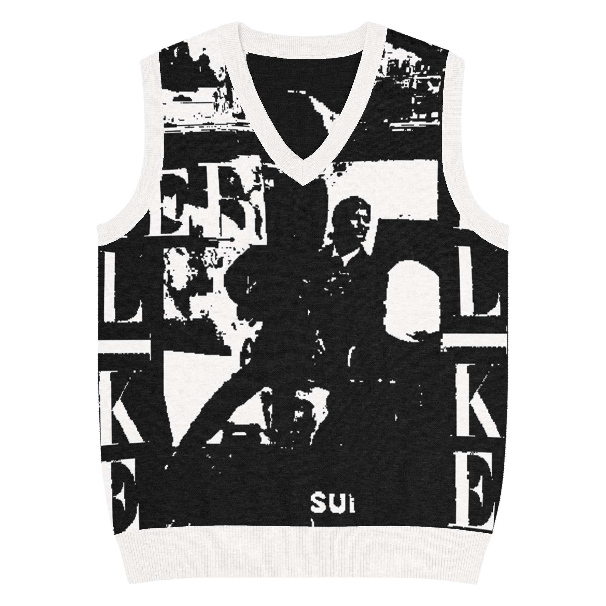 Gilet con scollo a V - immagine 10