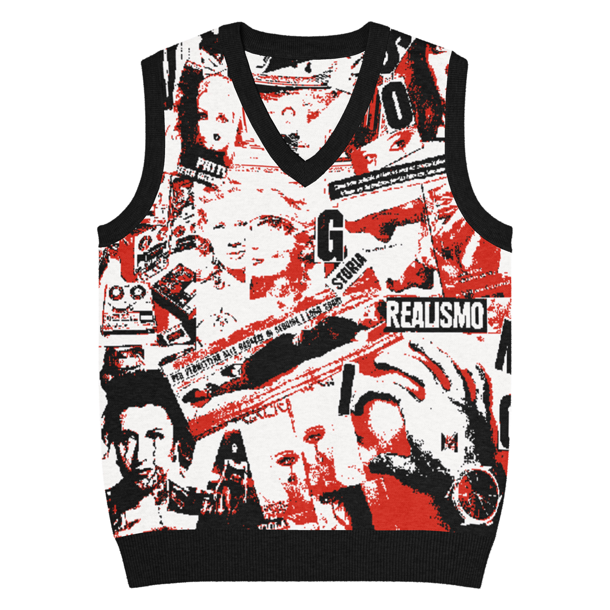 Gilet con scollo a V - immagine 8