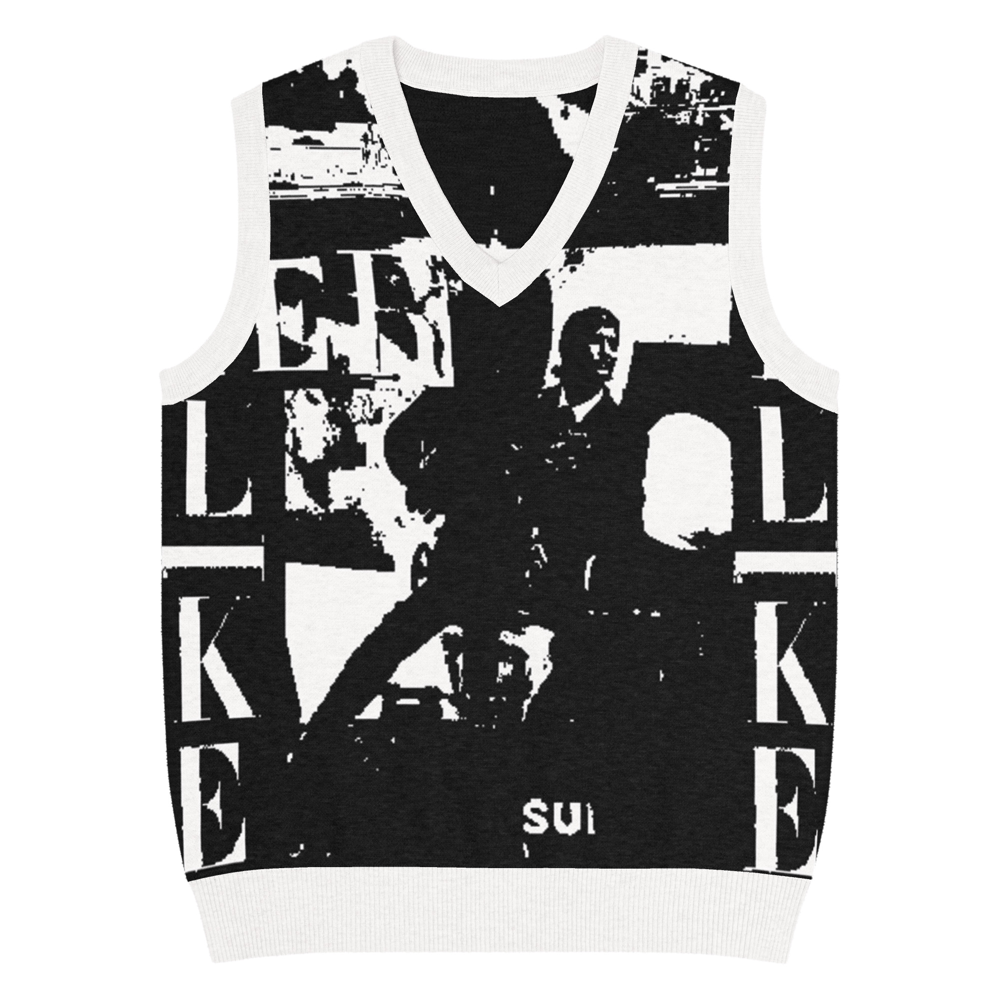 Gilet con scollo a V - immagine 8