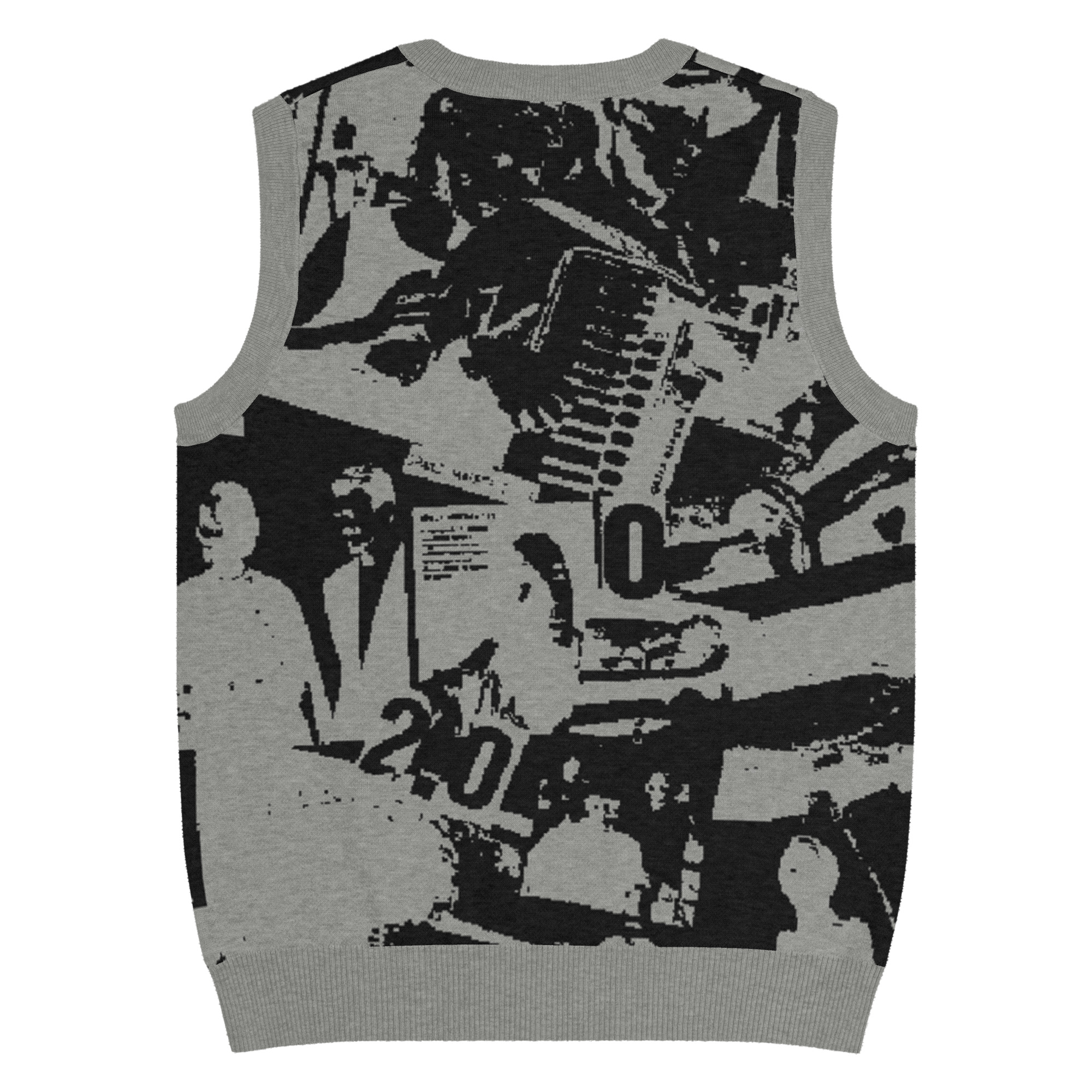 Gilet con scollo a V - immagine 15