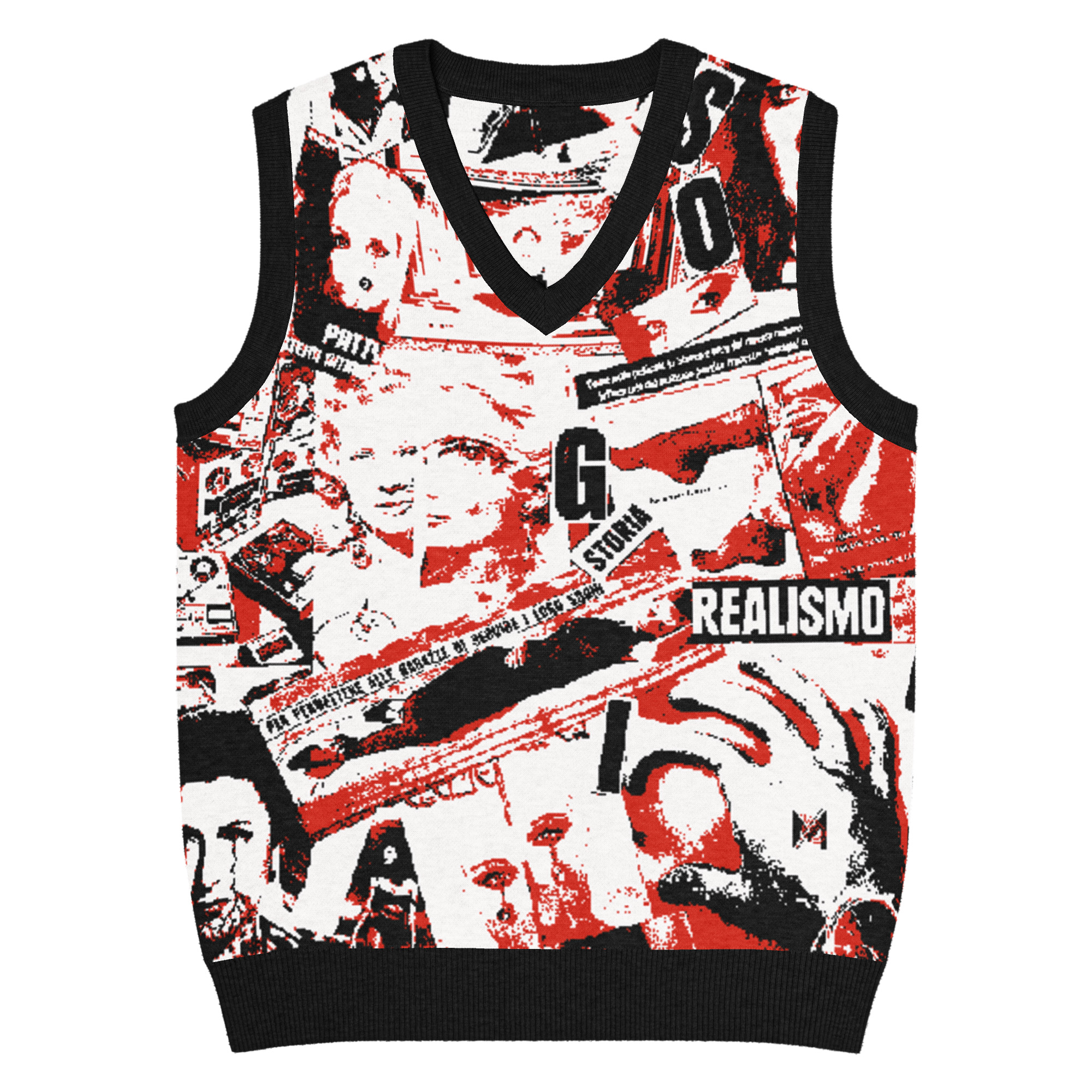 Gilet con scollo a V - immagine 14