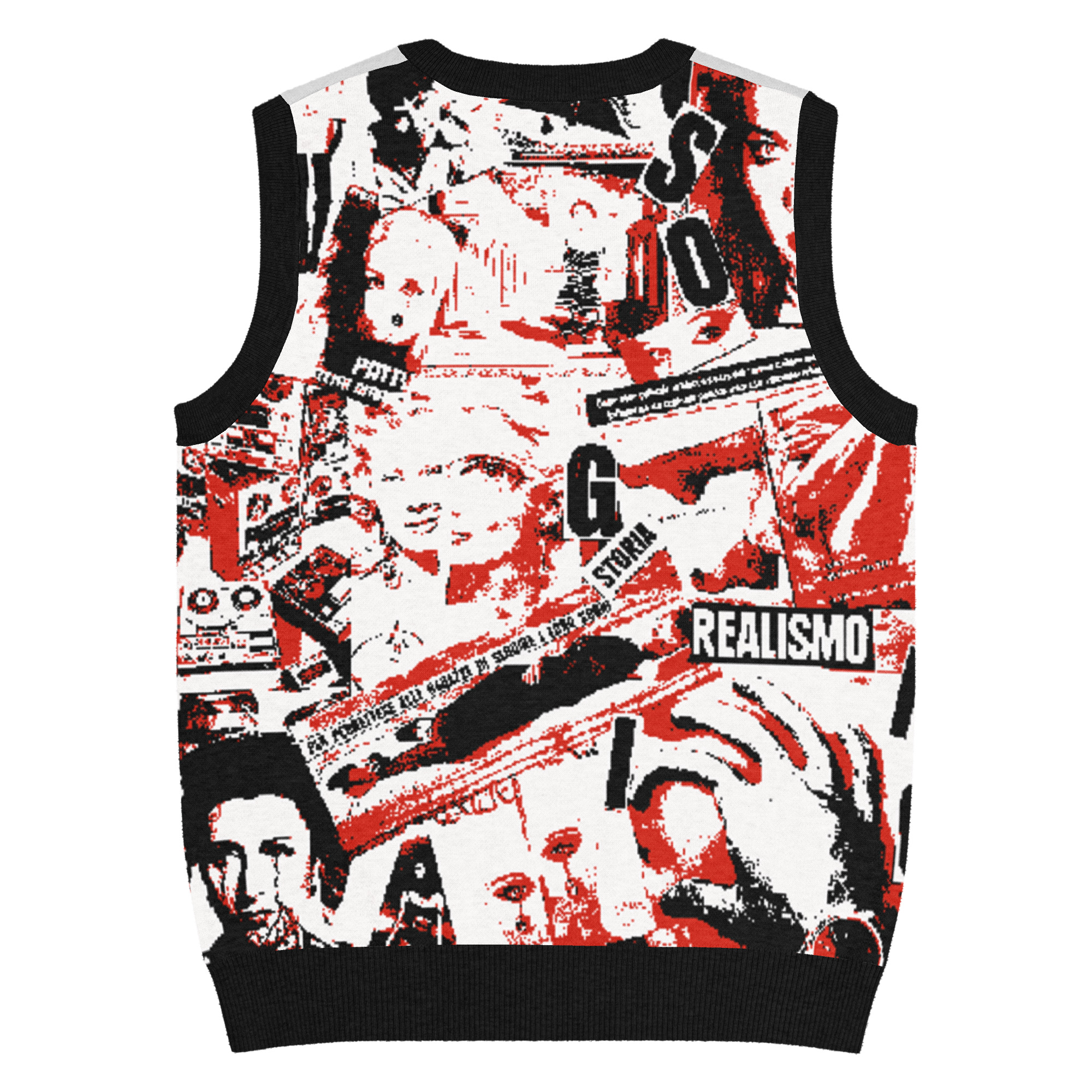 Gilet con scollo a V - immagine 7