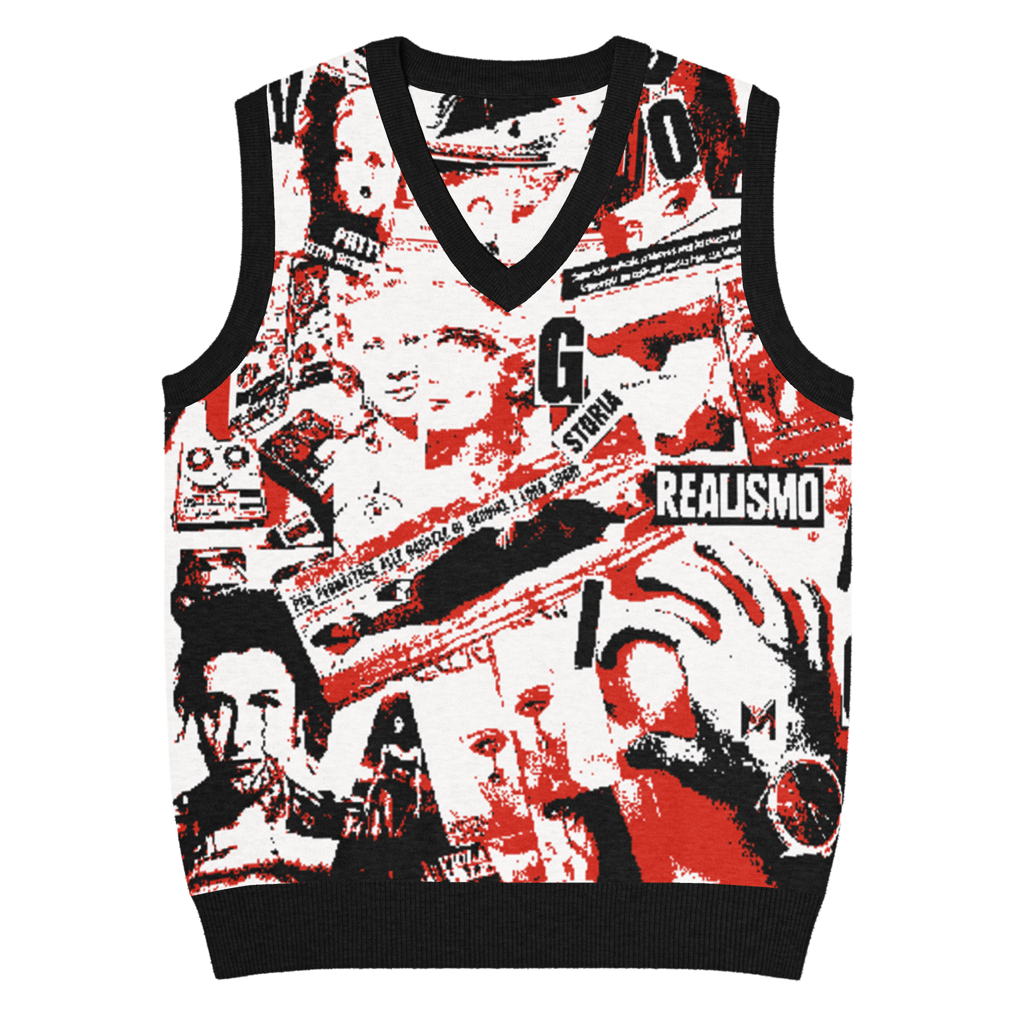 Gilet con scollo a V - immagine 6