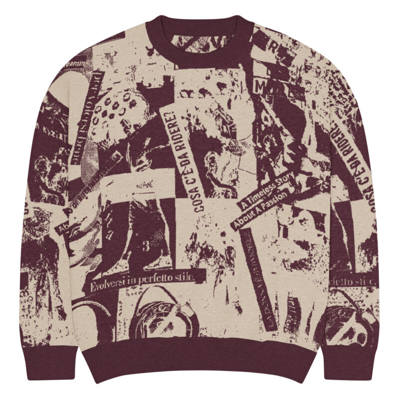 Maglione girocollo dalla linea rilassata