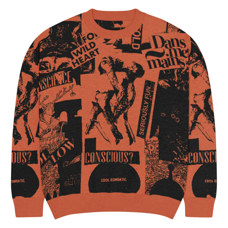 Maglione girocollo dalla linea rilassata