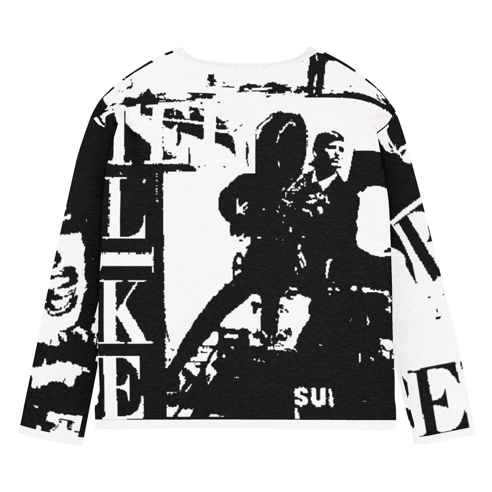 Maglia da donna con orlo inferiore dritto - immagine 3