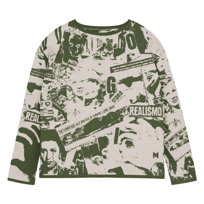 Maglia da donna con orlo inferiore dritto