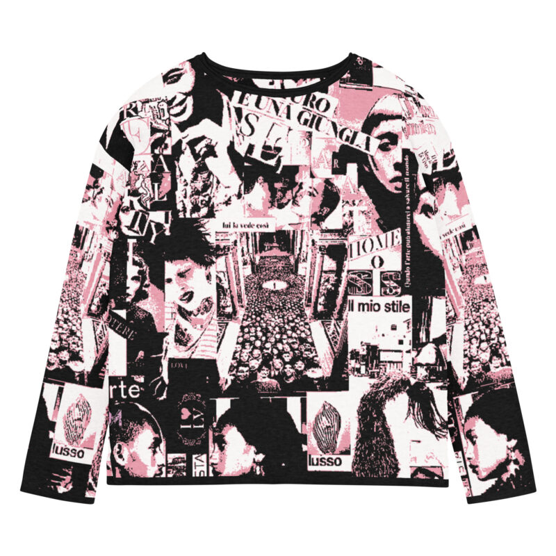 Maglia da donna con orlo inferiore dritto