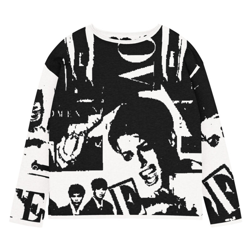 Maglia da donna con orlo inferiore dritto