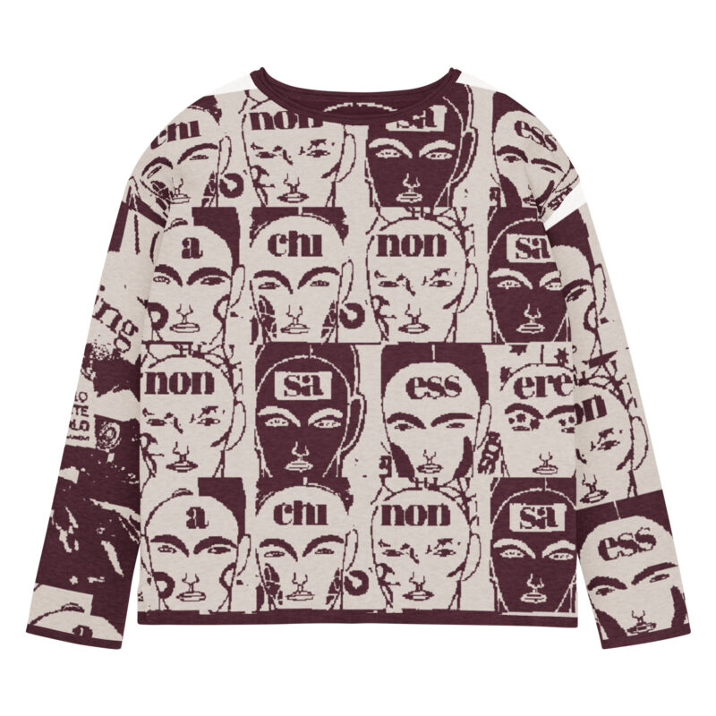 Maglia da donna con orlo inferiore dritto